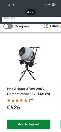 Cement mixer