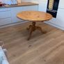 Kitchen Table - Pine - Rustic - Circular. Image 6
