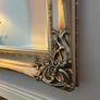 Large ornate wood/gold-effect wall mirror Image 2