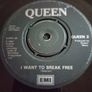 Vinyl Queen 45 Single I Want to Break Free Image 3
