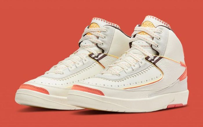 Nike Air Jordan 2 Retro Maison Chateau Rouge UK 11/ US 12 Deadstock