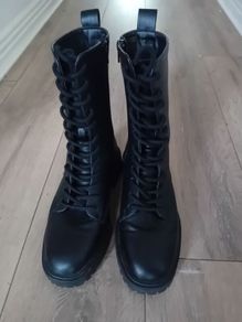 Faux Leather Boots 5/38