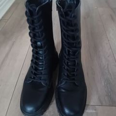 Faux Leather Boots 5/38