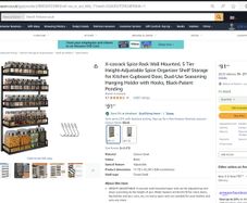 Wall Mounted Kitchen Storage NEW