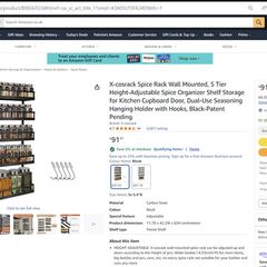 Wall Mounted Kitchen Storage NEW