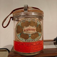 H.Upmann cuban cigar storage jar humidor