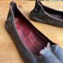 1800s child's leather shoes Image 3