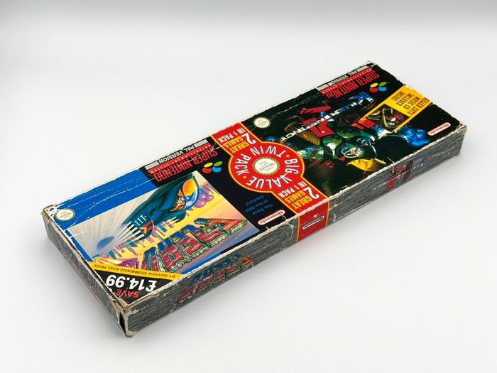 Killer Instinct and F-Zero Super Nintendo Twin Pack Boxed - Rare