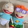 tommy and chuckie jumbo 24" rugrats plush dolls Image 3