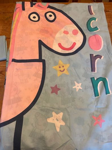 Single duvet set Peppa