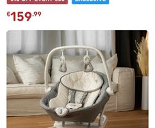 Joie 2-in1 baby swing and rocker