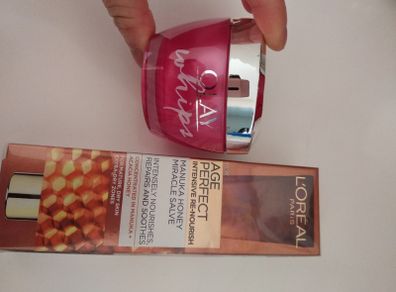 L'Oreal Paris and olay cream