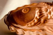 Vintage Copper Fish Wall Hanging Mould Made in Portugal Coastal Kitchen Decor