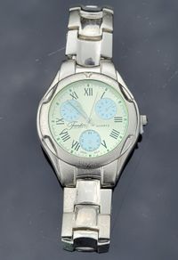 Vintage Frondini Collection Men's Quartz Watch Green Dial