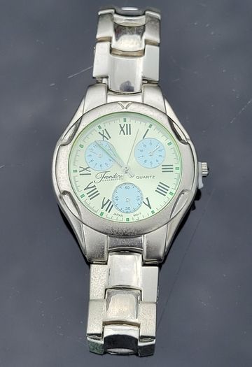 Vintage Frondini Collection Men's Quartz Watch Green Dial