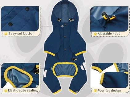 XS New Rain Coat for dog