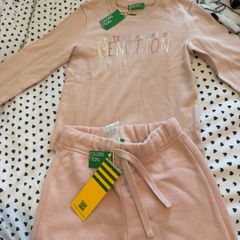 benetton jogger outfit girls 3-4 years