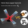 2pcs H4 3 Color 60W 9600Lm Headlight 6000K/4300K/3000K 12V Yellow Fog Lights for car Brightest Led Lamp Copper Cooling Led lights Image 5