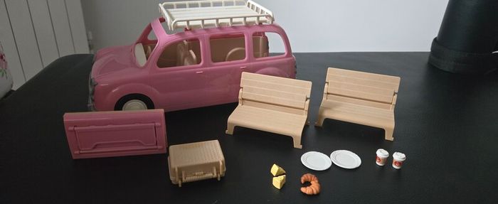sylvanian families family picnic van