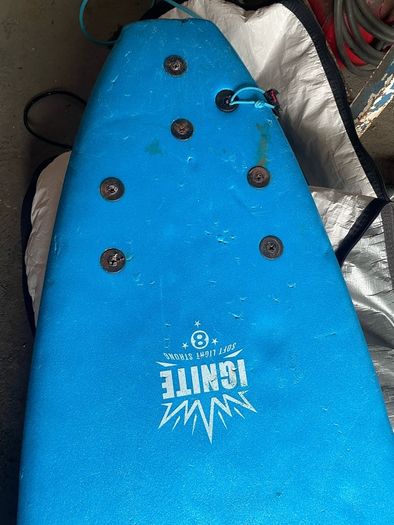 8ft vision surfboard