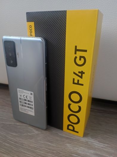Poco F4 Gt 5g Silver Gaming Power 256gb 12gb