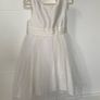 white dress Image 3