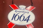 Kronenbourg 1664 outdoor sign