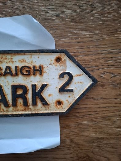 Croke Park Pairc An Chrocaigh Road Sign