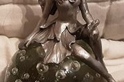 collectable paper weight with fairy on top