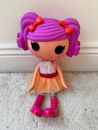 Lalaloopsy Full Size approx. 12" Peanut Big Top Circus Doll 2009 Dirty Used Please see photos