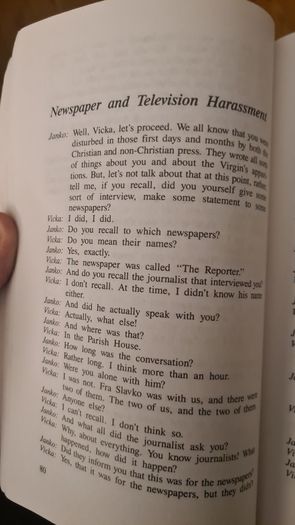A Thousand Encounters With The Blessed Virgin Mary In Medjugorie. The Seer Vicka Speaks Of Her Experiences. Rare Paperback In Good Condition.