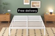 White King Size Bed Frame