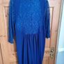 dress  coast size 16 lace lined  loops for belt if wanted Image 6