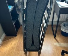 single bed folded