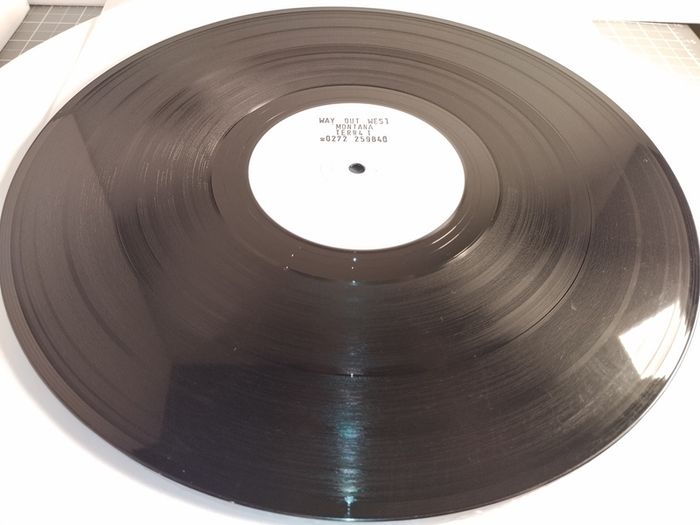 Way Out West - Montana! - Ferra Firma Records - Dj Promo Copy! White Label - W.o.w. House Banger! Mid 90s Sides Dublin Classic!