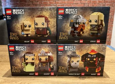 LEGO 40630 / 40751 / 40632 / 40631 Brick Headz / Lord of the rings