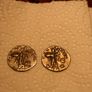 Kings Of Baktria, Indo-greek Kingdom, Menander I Soter Silver Coins Image 2
