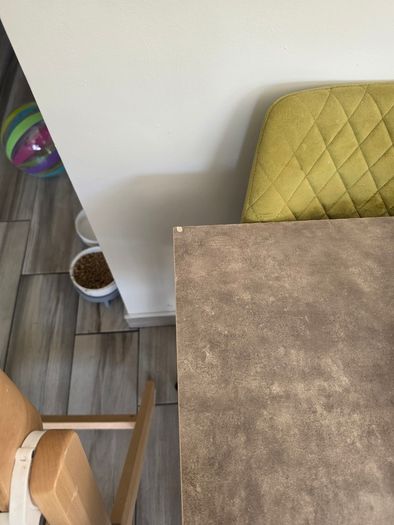 Kitchen dining table and four chairs