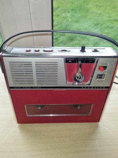 National Solid State 401S portable reel-to-reel tape recorder