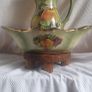 Vintage Staffordshire Ironstone Pitcher & Wash basin set. Image 4