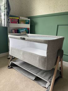Mamas and Papas bedside crib