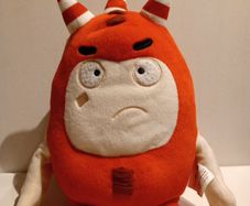 Oddbods Plush Red Fuse