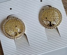 Family tree earings jewellery