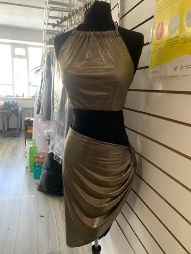 skirt and top