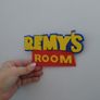 Personalised Toy Story Western Style Door Sign, Custom Kids Name Plaque Image 2
