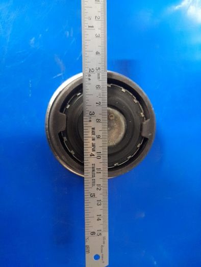 Stainless steel petrol cap