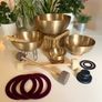 Peter Hess Therapy Singing Bowl Set with Original Accessories Image 2