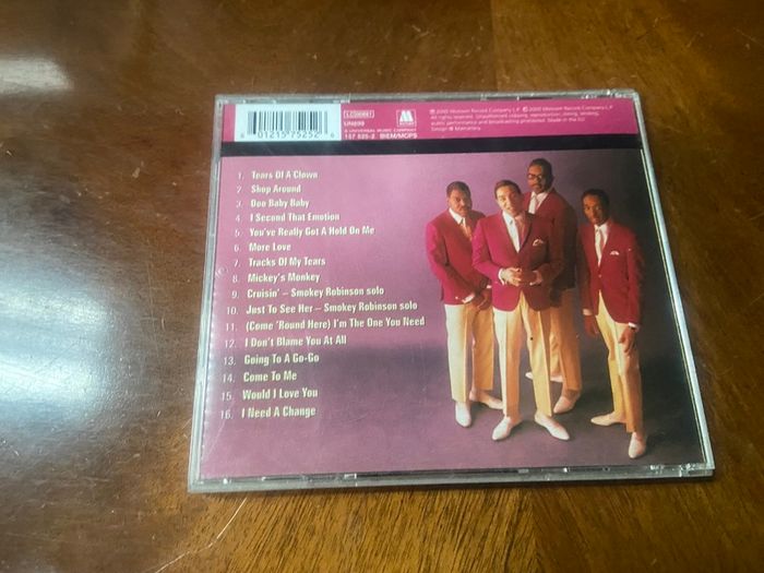 Classic Smokey Robinson & The Miracles CD