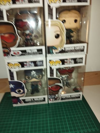 The Falcon and The Winter Soldier Funko Pop Set