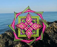 Boho Wall Deco Mandala Ojo de Dios